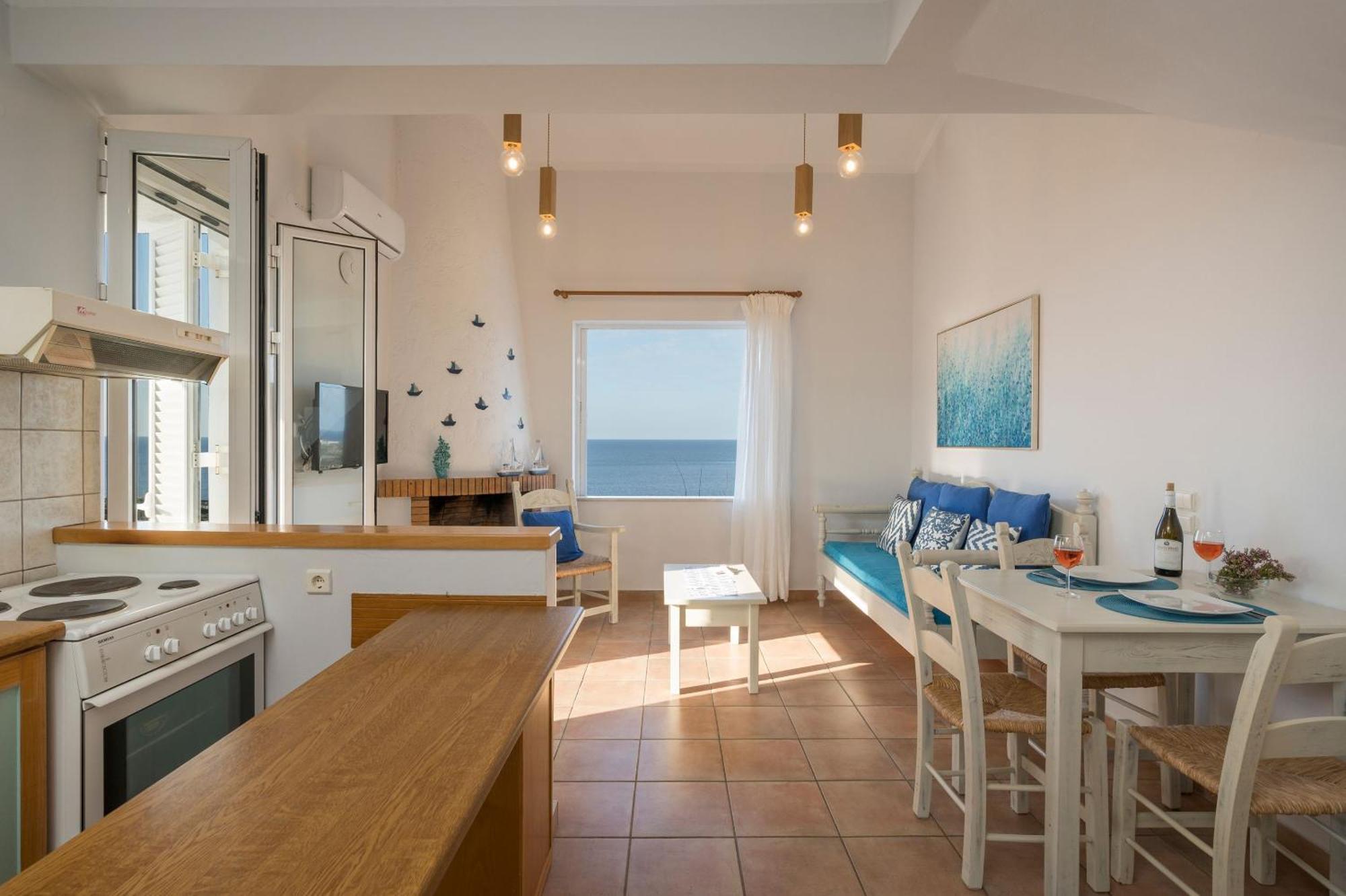 Kiani Sea View Apartments Stavrós Værelse billede